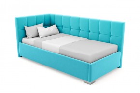 Кровать угловая Мия интерьерная +основание/ПМ/бельевое дно (80х200) в Екатеринбурге - ok-mebel.com | фото 10