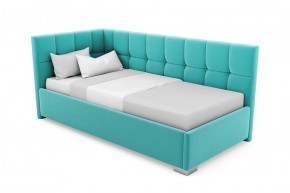 Кровать угловая Мия интерьерная +основание/ПМ/бельевое дно (80х200) в Екатеринбурге - ok-mebel.com | фото 24