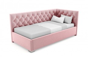 Кровать угловая Виола интерьерная +основание (120х200) в Екатеринбурге - ok-mebel.com | фото 10