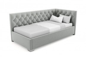 Кровать угловая Виола интерьерная +основание (120х200) в Екатеринбурге - ok-mebel.com | фото 7