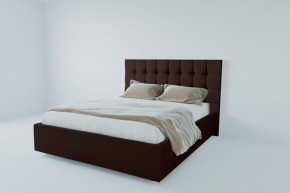 Кровать Венеция без основания 800 (экокожа коричневая) в Екатеринбурге - ok-mebel.com | фото