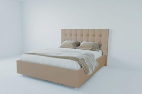 Кровать Венеция без основания 800 (велюр светло-серый) в Екатеринбурге - ok-mebel.com | фото