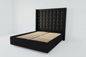 Кровать Венеция ЛЮКС с ортопедическим основанием 900 (экокожа кольт ч) в Екатеринбурге - ok-mebel.com | фото 2