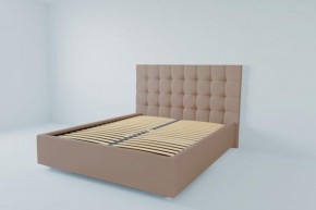 Кровать Венеция с ортопедическим основанием 1600 (велюр серый) в Екатеринбурге - ok-mebel.com | фото 2