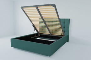 Кровать Венеция с ПМ 900 (велюр бирюзовый) в Екатеринбурге - ok-mebel.com | фото