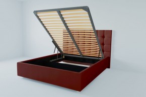 Кровать Венеция с ПМ 900 (велюр бордо) в Екатеринбурге - ok-mebel.com | фото