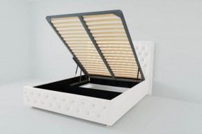 Кровать Версаль с ПМ 800 (экокожа белая) в Екатеринбурге - ok-mebel.com | фото 2