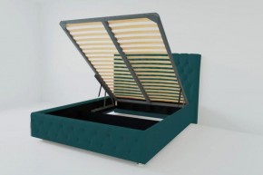 Кровать Версаль с ПМ 800 (велюр бирюзовый) в Екатеринбурге - ok-mebel.com | фото 2