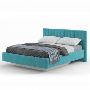 Кровать Viola интерьерная (1400*2000) в ткани велюр Enigma (*без основания) в Екатеринбурге - ok-mebel.com | фото