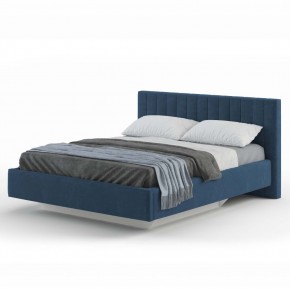 Кровать Viola интерьерная (1600*2000) в ткани велюр Enigma (*без основания) в Екатеринбурге - ok-mebel.com | фото