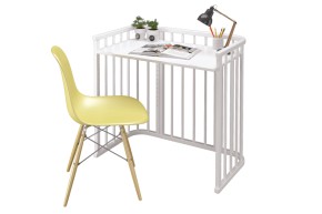 Кроватка детская Эстель приставная (трансформируемая) в Екатеринбурге - ok-mebel.com | фото 5