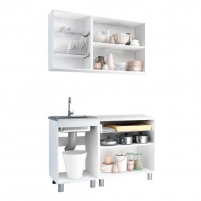 Кухня Айсбери 1.2 м (Белый/Дуб Сонома) в Екатеринбурге - ok-mebel.com | фото 2