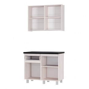 Кухня Тренд 1.0 м (Ясень белый) в Екатеринбурге - ok-mebel.com | фото 2