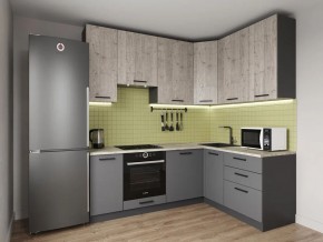 Кухонный гарнитур Антик 2200*1600 h950 (Стол. 26мм) в Екатеринбурге - ok-mebel.com | фото