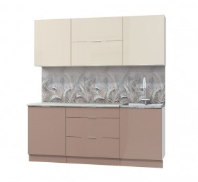 Кухонный гарнитур Асти-латте 2,0 в Екатеринбурге - ok-mebel.com | фото