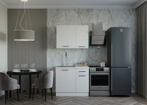 Кухонный гарнитур Белый Глянец 1000 (Стол. 38мм) в Екатеринбурге - ok-mebel.com | фото