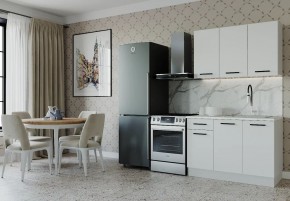 Кухонный гарнитур Белый Глянец 1200 (Стол. 38мм) в Екатеринбурге - ok-mebel.com | фото