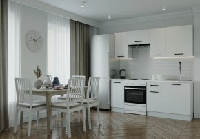 Кухонный гарнитур Белый Глянец 2000 (Стол. 26мм) в Екатеринбурге - ok-mebel.com | фото