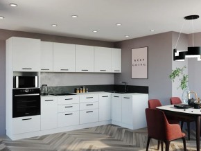 Кухонный гарнитур Белый Глянец 3200*1400 (Стол. 26мм) в Екатеринбурге - ok-mebel.com | фото