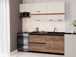 Кухонный гарнитур Дакота 22 (ширина 220 см) в Екатеринбурге - ok-mebel.com | фото 1