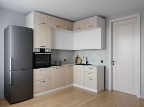 Кухонный гарнитур Демо 2200*1700 (Стол. 38мм) в Екатеринбурге - ok-mebel.com | фото