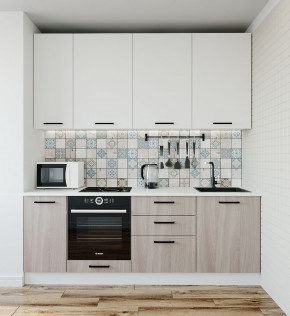 Кухонный гарнитур Демо 2200 (Стол. 38мм) в Екатеринбурге - ok-mebel.com | фото