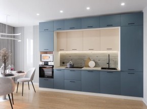 Кухонный гарнитур Фьюжн 3400 (Стол. 38мм) в Екатеринбурге - ok-mebel.com | фото