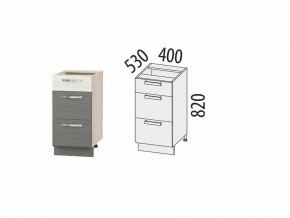 Кухонный гарнитур Графит 3.1 (ширина 293 см) в Екатеринбурге - ok-mebel.com | фото 5