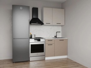 Кухонный гарнитур Каппучино 1000 (Стол. 38мм) в Екатеринбурге - ok-mebel.com | фото