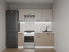 Кухонный гарнитур Каппучино 1800 (Стол. 38мм) в Екатеринбурге - ok-mebel.com | фото