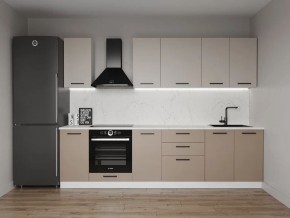 Кухонный гарнитур Каппучино 2800 (Стол. 38мм) в Екатеринбурге - ok-mebel.com | фото