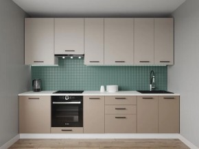 Кухонный гарнитур Каппучино 3000 h950 (Стол. 26мм) в Екатеринбурге - ok-mebel.com | фото