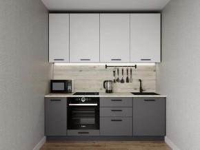 Кухонный гарнитур Меренга 2200 h950 (Стол. 38мм) в Екатеринбурге - ok-mebel.com | фото