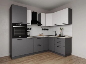 Кухонный гарнитур Меренга 2400*1600 (Стол. 38мм) в Екатеринбурге - ok-mebel.com | фото