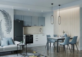 Кухонный гарнитур Ниагара 2550 (Стол. 26мм) в Екатеринбурге - ok-mebel.com | фото