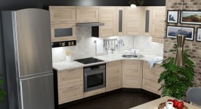 Кухонный гарнитур Ника гранд оптима 1500*2600 в Екатеринбурге - ok-mebel.com | фото 1