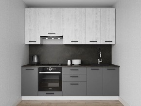 Кухонный гарнитур Санторини 2400 h950 (Стол. 38мм) в Екатеринбурге - ok-mebel.com | фото