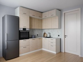 Кухонный гарнитур Шимо 2200*1700 (Стол. 26мм) в Екатеринбурге - ok-mebel.com | фото