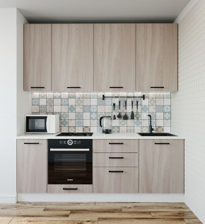Кухонный гарнитур Шимо 2200 (Стол. 26мм) в Екатеринбурге - ok-mebel.com | фото 1