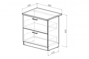 Кухонный гарнитур Сиена макси 1800 мм в Екатеринбурге - ok-mebel.com | фото 14