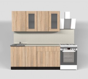 Кухня Симона Демо 1700 (Венга/Дуб Сонома) в Екатеринбурге - ok-mebel.com | фото 7