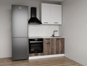 Кухонный гарнитур Старое Дерево 1600 h950 (Стол. 26мм) в Екатеринбурге - ok-mebel.com | фото