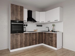 Кухонный гарнитур Старое Дерево 2400*1600 (Стол. 38мм) в Екатеринбурге - ok-mebel.com | фото