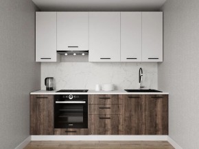 Кухонный гарнитур Старое Дерево 2400 h950 (Стол. 26мм) в Екатеринбурге - ok-mebel.com | фото