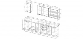 Кухонный гарнитур Старое Дерево 2800 (Стол. 26мм) в Екатеринбурге - ok-mebel.com | фото 2