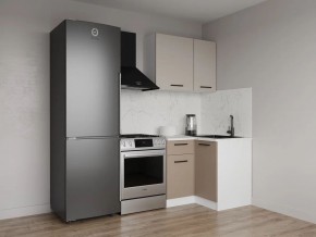 Кухонный гарнитур угловой Каппучино 1000*1000 (Стол. 38мм) в Екатеринбурге - ok-mebel.com | фото