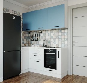 Кухонный гарнитур угловой Капри 1000*1800 (Стол. 38мм) в Екатеринбурге - ok-mebel.com | фото