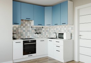 Кухонный гарнитур угловой Капри 2200х1600 h950 (Стол. 26мм) в Екатеринбурге - ok-mebel.com | фото