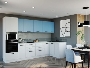 Кухонный гарнитур угловой Капри 3200х1400 (Стол. 38мм) в Екатеринбурге - ok-mebel.com | фото