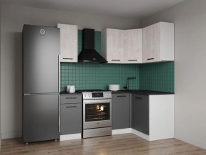 Кухонный гарнитур угловой Санторини 2000*1200 (Стол. 26мм) в Екатеринбурге - ok-mebel.com | фото